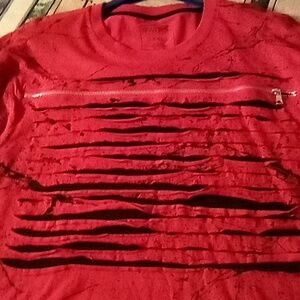Men's Red Dress Shirt